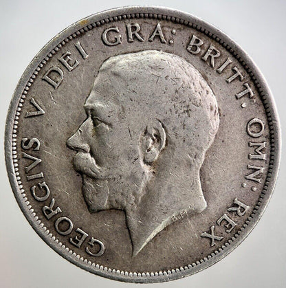 1915 George V Half-Crown Silver Coin | Very High Grade | a2738