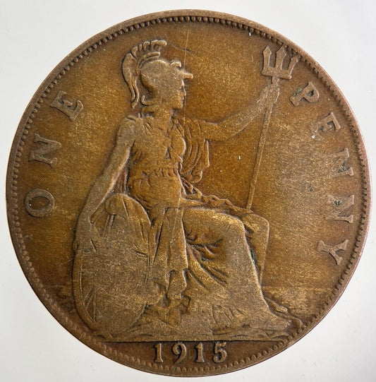 1915 George V One Penny Coin | Collectable Grade