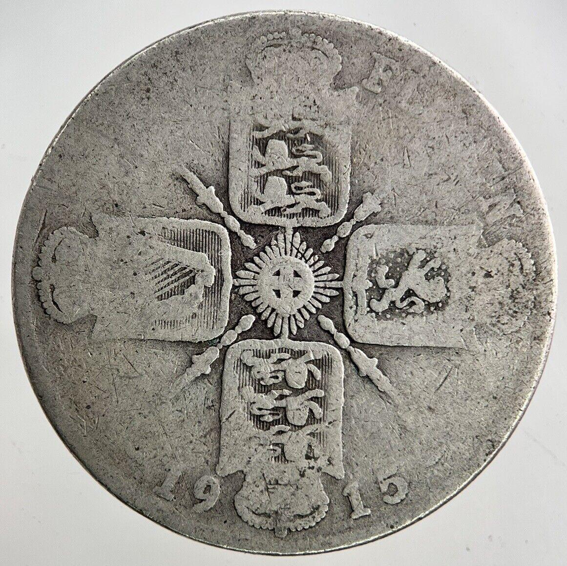 1915 George V Florin Silver Coin | Fair Grade