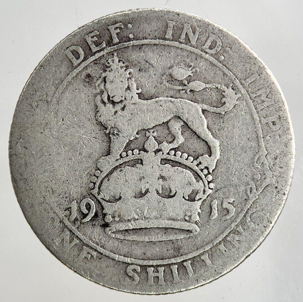 1915 George V Shilling Silver Coin | Collectable Grade