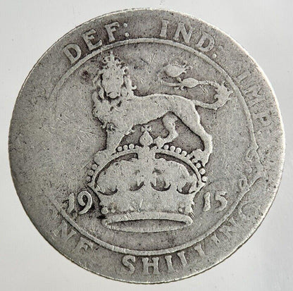 1915 George V Shilling Silver Coin | Collectable Grade