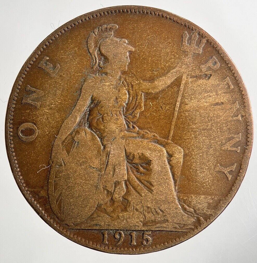 1915 George V One Penny Coin | Collectable Grade