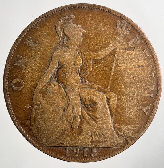 1915 George V One Penny Coin | Collectable Grade