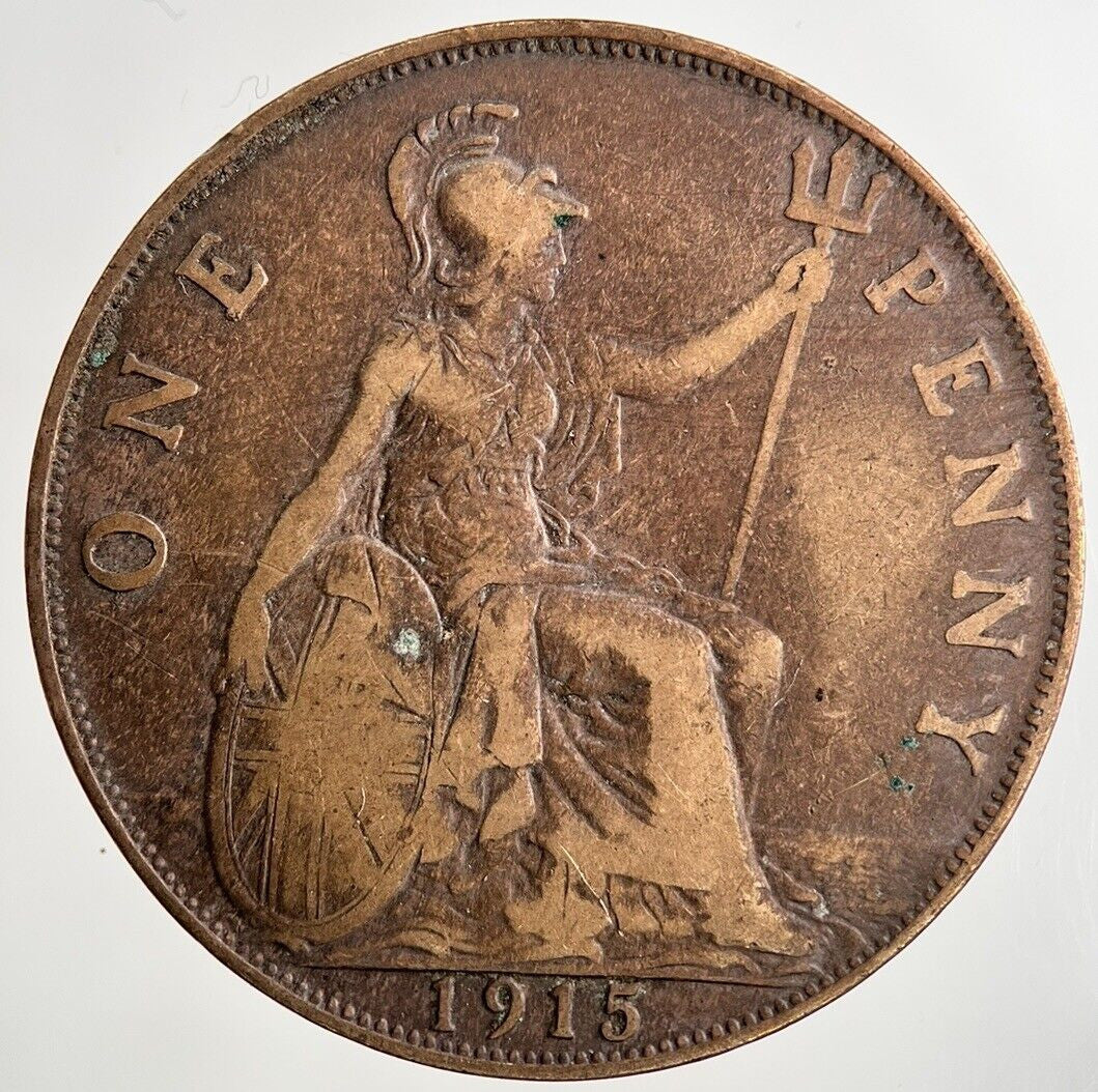 1915 George V One Penny Coin | Collectable Grade
