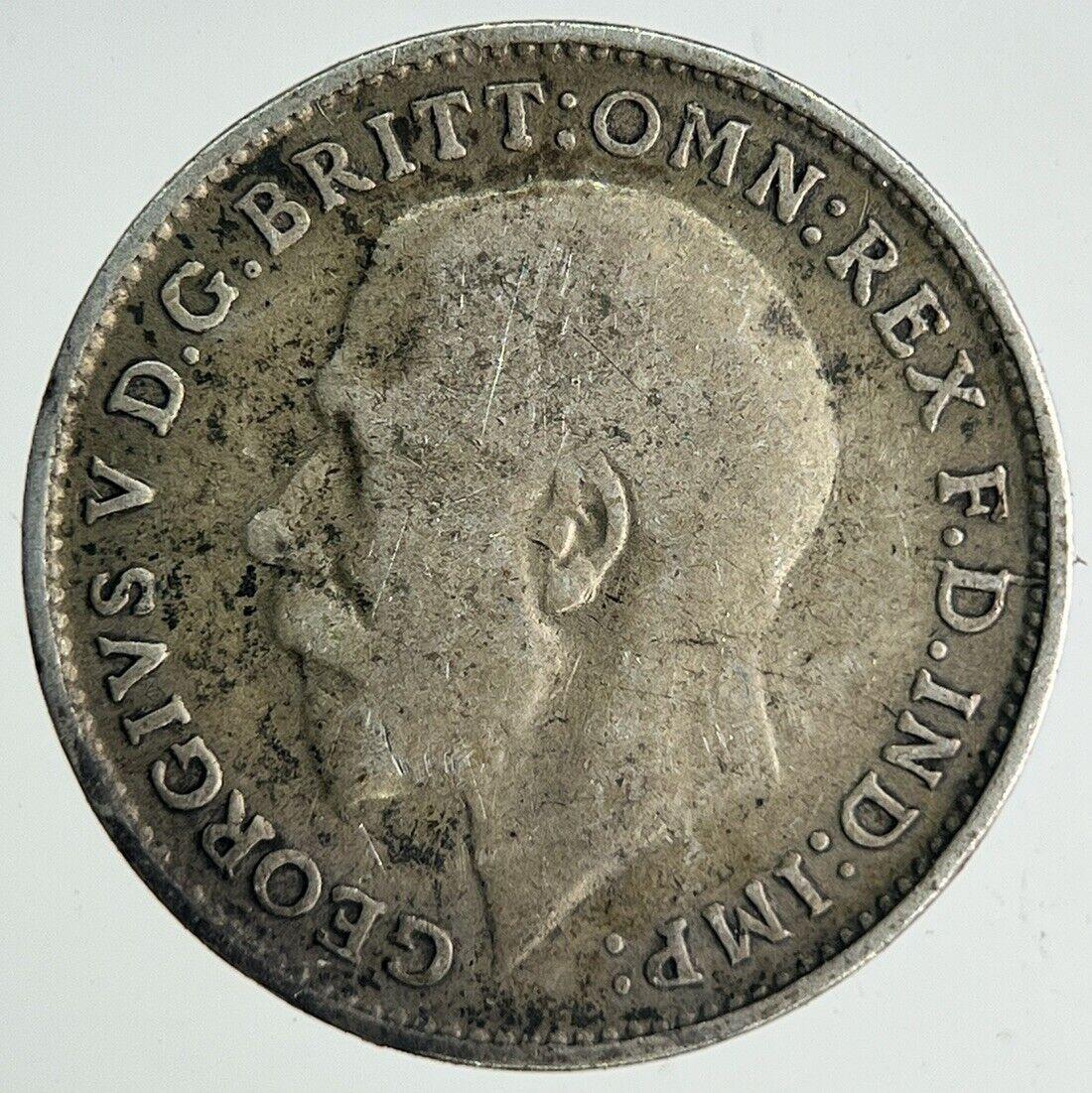 1915 George V Threepence Silver Coin | Fine Collectable Grade