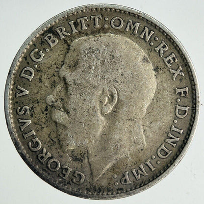 1915 George V Threepence Silver Coin | Fine Collectable Grade