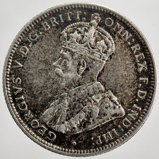 1916 Australia One Shilling Silver Coin | Very High Grade | a5884