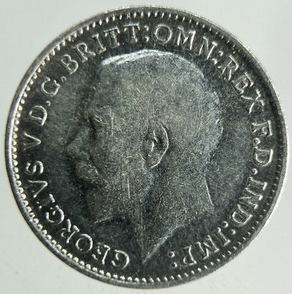 1915 George V Threepence Silver Coin | Fine Collectable Grade