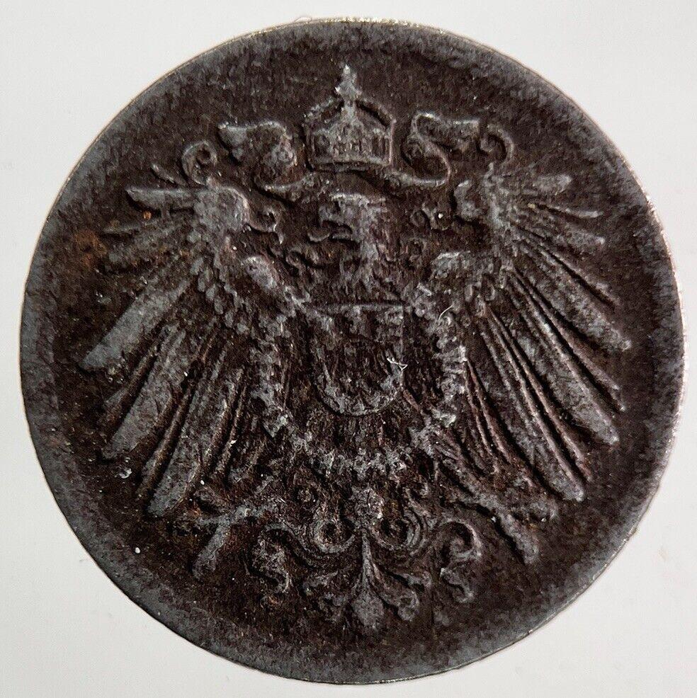1915 Germany 5 Pfennig Coin | Fine Collectable Grade