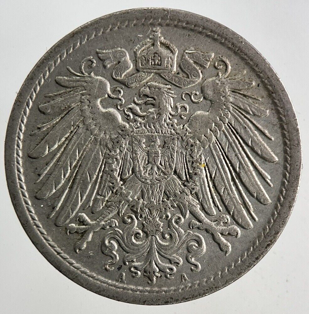 1915 Germany 10 Pfennig Coin | Fine Collectable Grade
