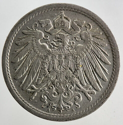 1915 Germany 10 Pfennig Coin | Fine Collectable Grade