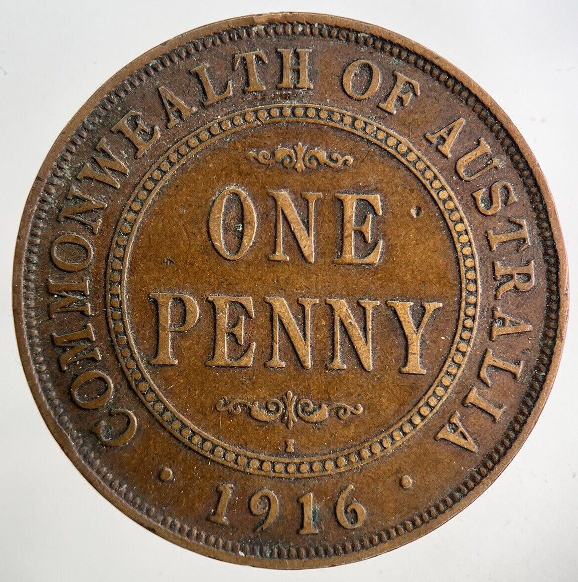 1916 Australia One Penny Coin | Fine Collectable Grade
