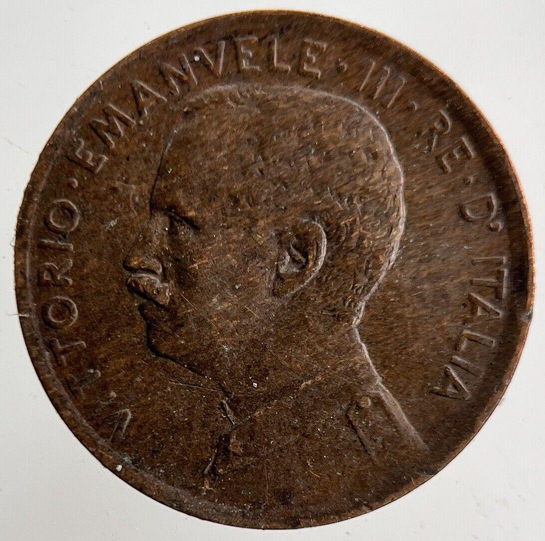 1915 Italy 2 Cents Centesimi Coin | Fine Collectable Grade