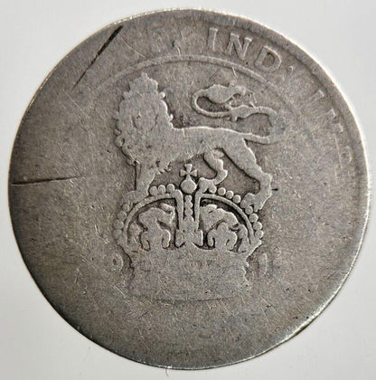 1915 George V Sixpence Silver Coin | Fair Grade