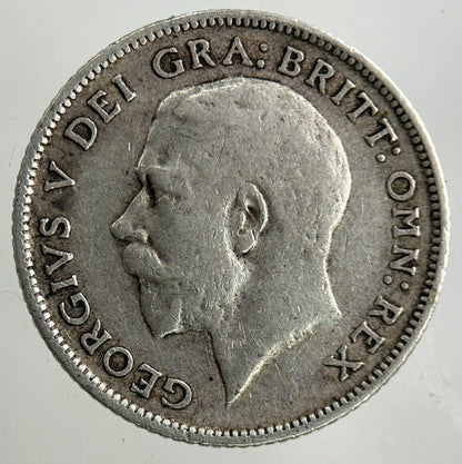 1915 George V Sixpence Silver Coin | Fine Collectable Grade