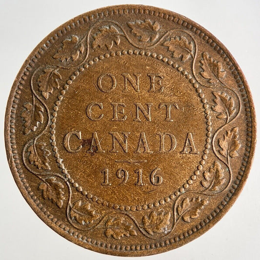 1916 Canada One Cent Coin | Fine Collectable Grade | a8865