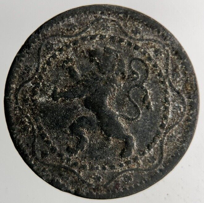 1916 Belgium 5 Centimes Coin | Collectable Grade