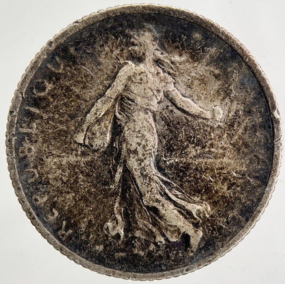 1916 France 1 Franc Silver Coin | Fine Collectable Grade