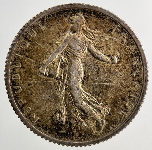 1916 France 1 Franc Silver Coin | Fine Collectable Grade