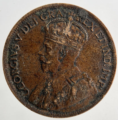 1916 Canada 1 Cent Coin | Fine Collectable Grade