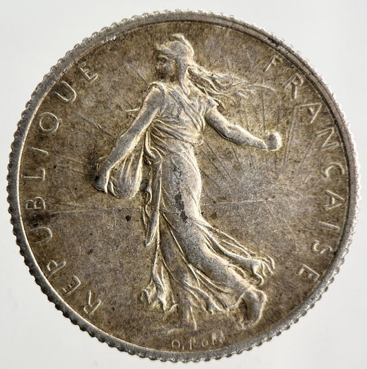 1916 France 1 Franc Silver Coin | Fine Collectable Grade