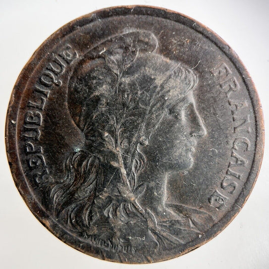 1916 France 10 Centimes Coin | Collectable Grade