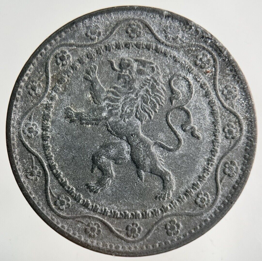 1916 Belgium 25 Cent Centimes Coin | Fine Collectable Grade