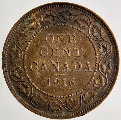 1916 Canada One Cent Coin | Fine Collectable Grade