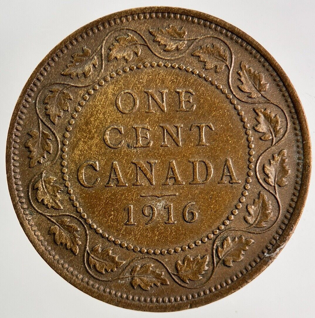 1916 Canada One Cent Coin | Fine Collectable Grade