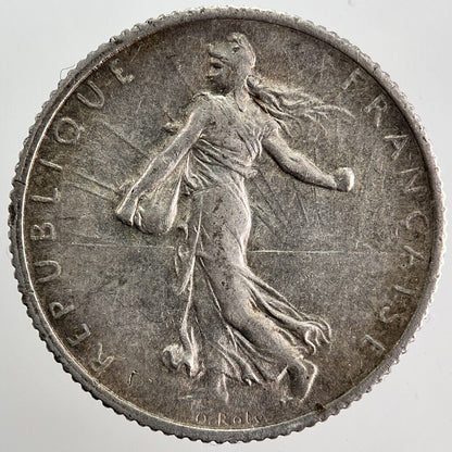1916 France 1 Franc Silver Coin | Fine Collectable Grade