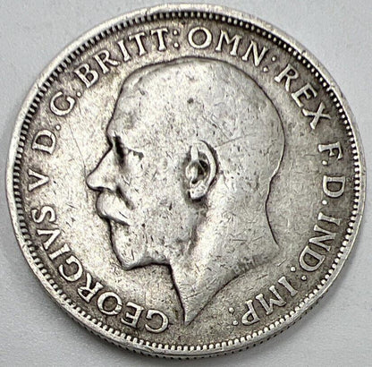 1916 George V Florin | British Silver Coin | Fine Collectable Grade | a334