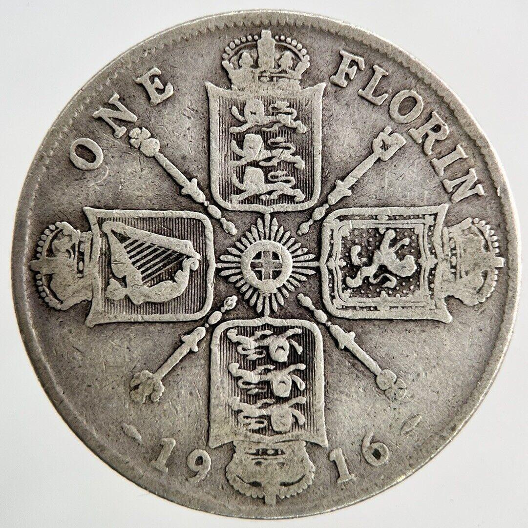 1916 George V Florin Silver Coin | Collectable Grade