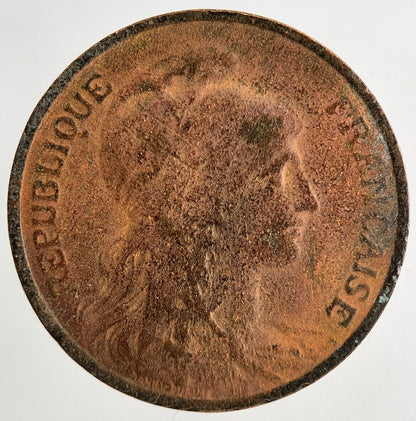 1916 France 5 Centimes Coin | Collectable Grade