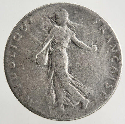 1916 France 50 Centimes Silver Coin | Collectable Grade