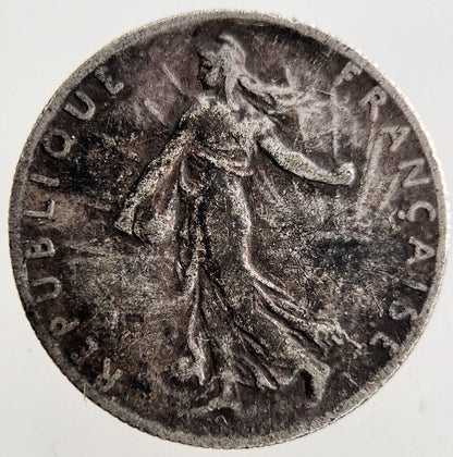 1916 France 50 Centimes Silver Coin | Collectable Grade
