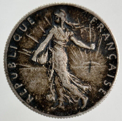 1916 France 50 Centimes Silver Coin | Fine Collectable Grade
