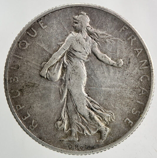 1916 France 2 Francs Silver Coin | Fine Collectable Grade