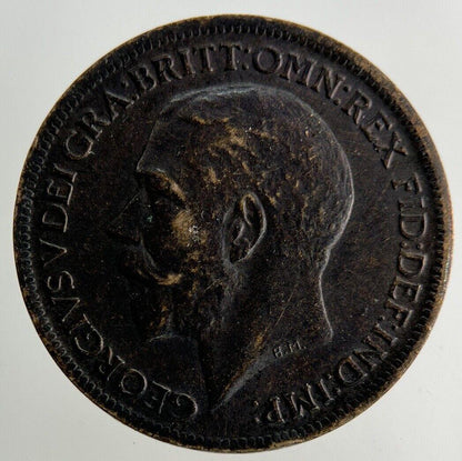 1916 George V Farthing Coin | Fine Collectable Grade