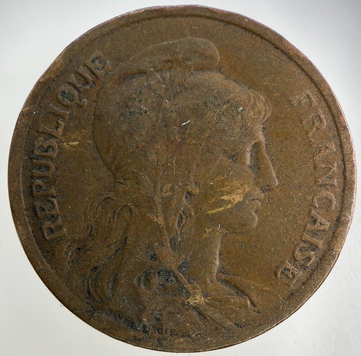 1916 France 10 Centimes Coin | Fine Collectable Grade