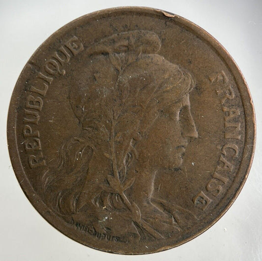 1916 France 10 Centimes Coin | Fine Collectable Grade