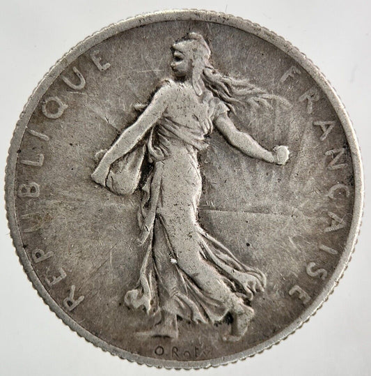 1916 France 2 Francs Silver Coin | Collectable Grade