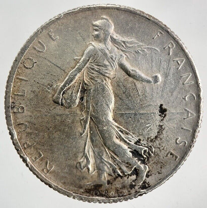 1916 France 2 Francs Silver Coin | Fine Collectable Grade