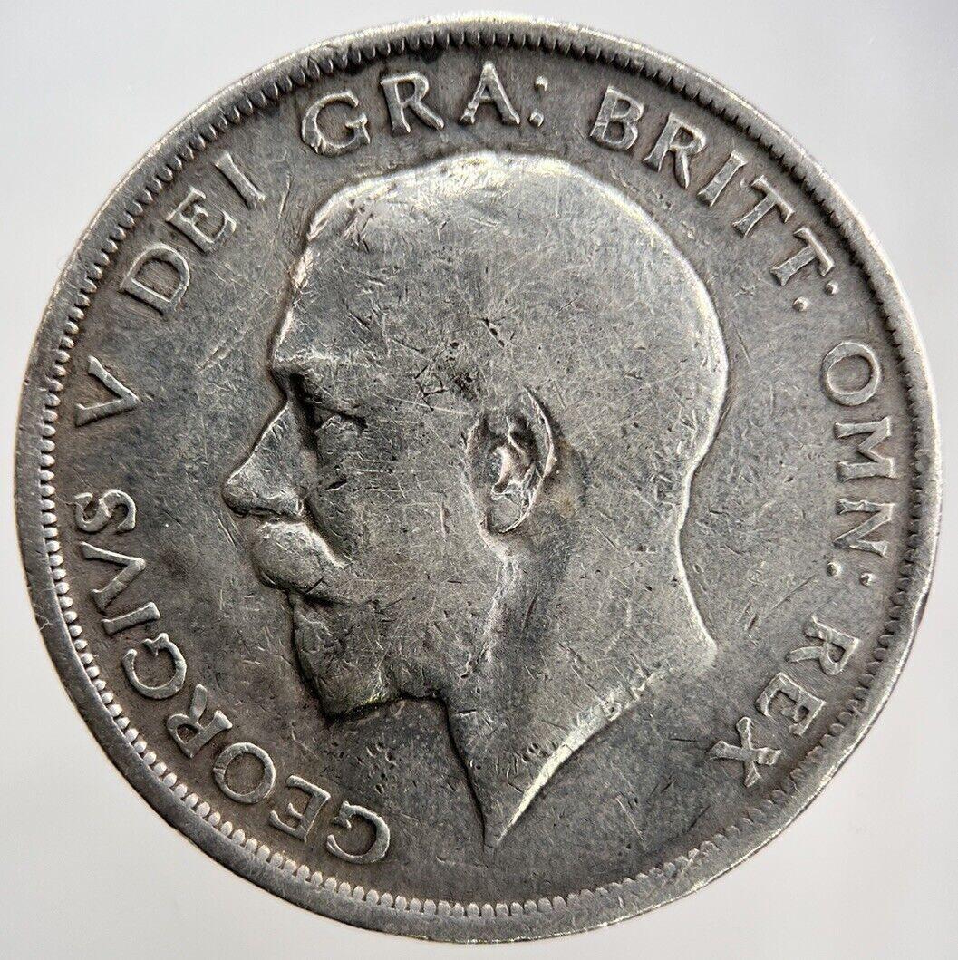 1916 George V Half-Crown | British Silver Coin | Collectable Grade | a340