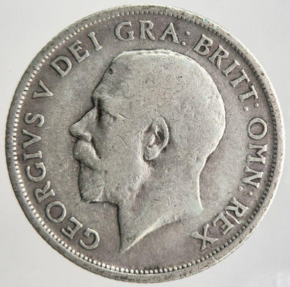 1916 George V Shilling Silver Coin | Collectable Grade | a4459