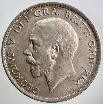 1916 George V Half-Crown Silver Coin | Very High Grade | a3469