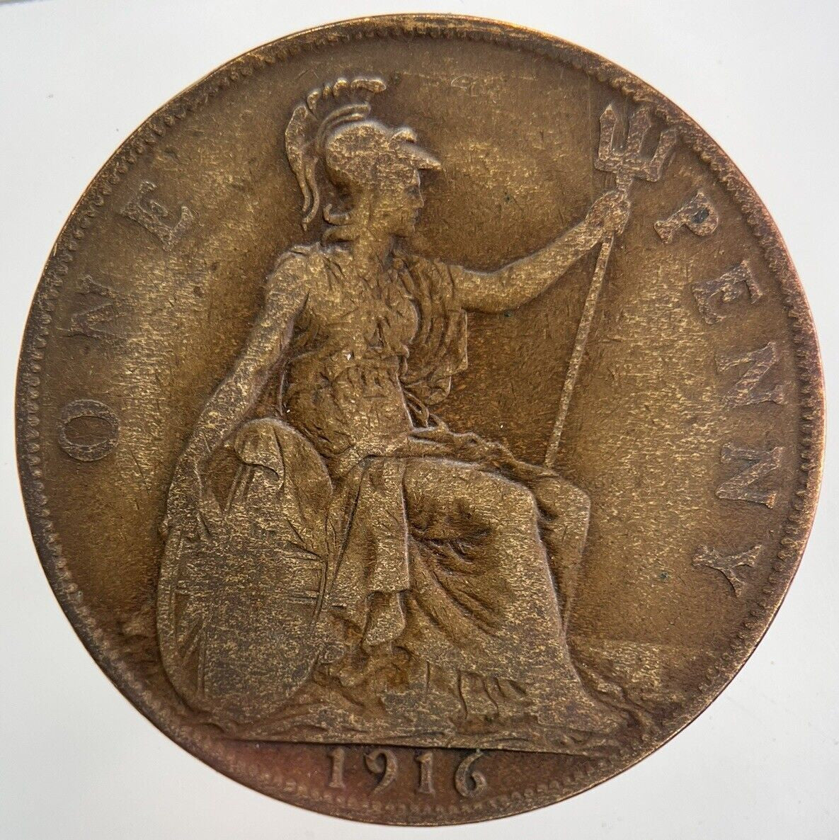 1916 George V One Penny Coin | Collectable Grade