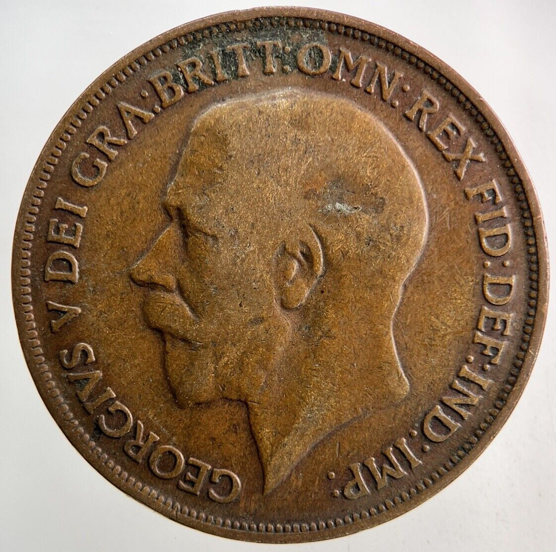 1916 George V One Penny Coin | Collectable Grade