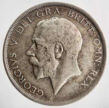1916 George V Half-Crown Silver Coin | Fine Collectable Grade