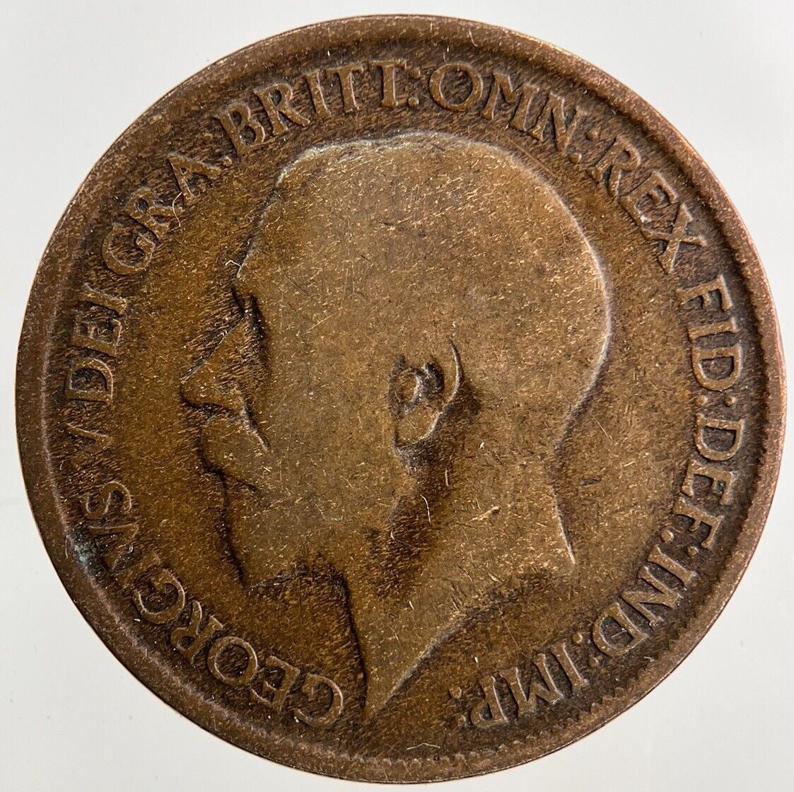 1916 George V Half-Penny Coin | Collectable Grade