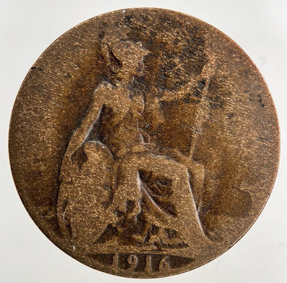 1916 George V Half-Penny Coin | Collectable Grade